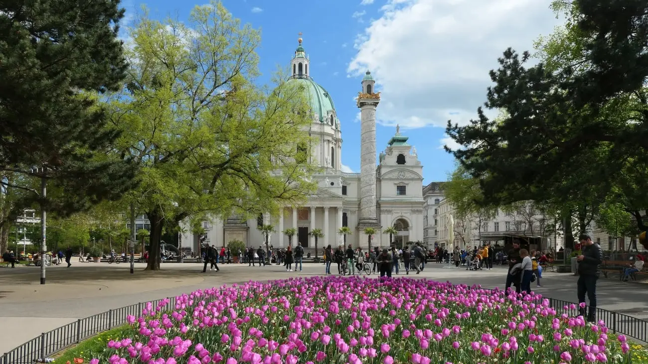 Abril em Viena