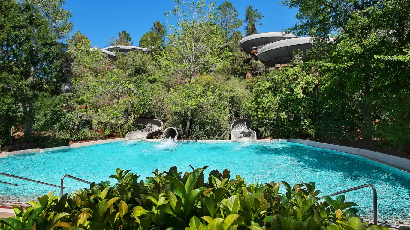 Runoff Rapids no Disney Blizzard Beach