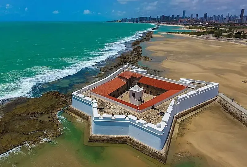 Forte dos Reis Magos visto de cima em Natal