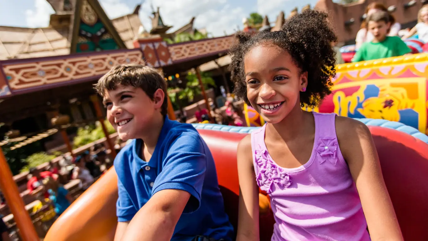 The Magic Carpets of Aladdin no Disney Magic Kingdom