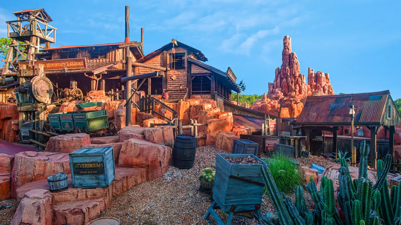Big Thunder Mountain no Disney Magic Kingdom