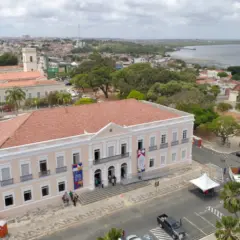 Vista do Palácio Potengi e Pinacoteca do Estado em Natal