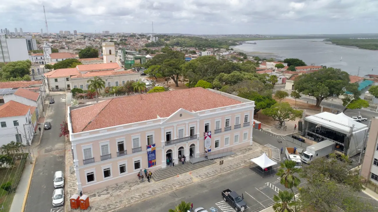 Vista do Palácio Potengi e Pinacoteca do Estado em Natal