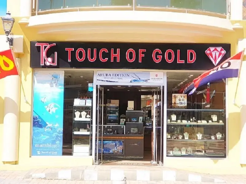 Touch of Gold em Aruba Touch of Gold em Aruba