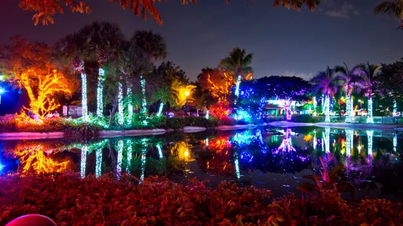 Zoo Lights no Zoo Miami