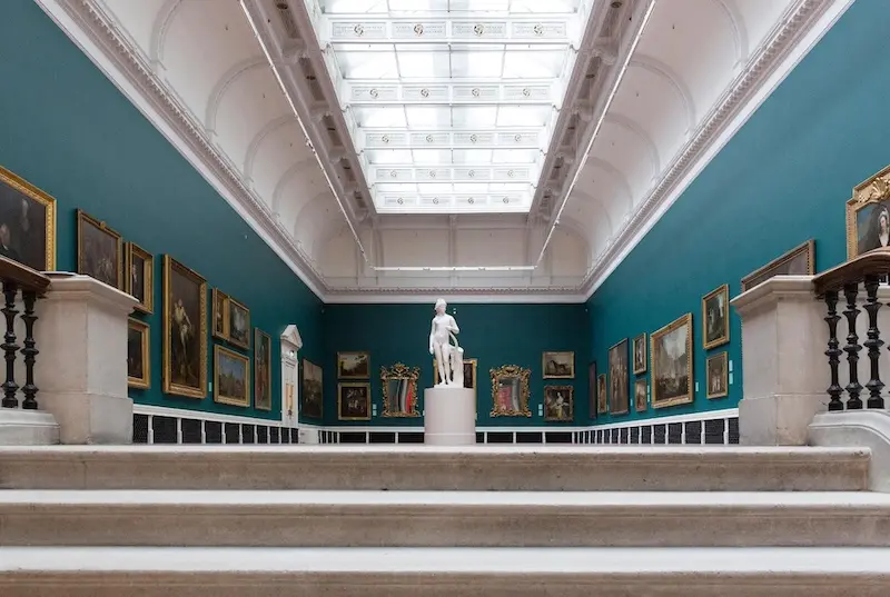 Obras na Galeria Nacional da Irlanda em Dublin