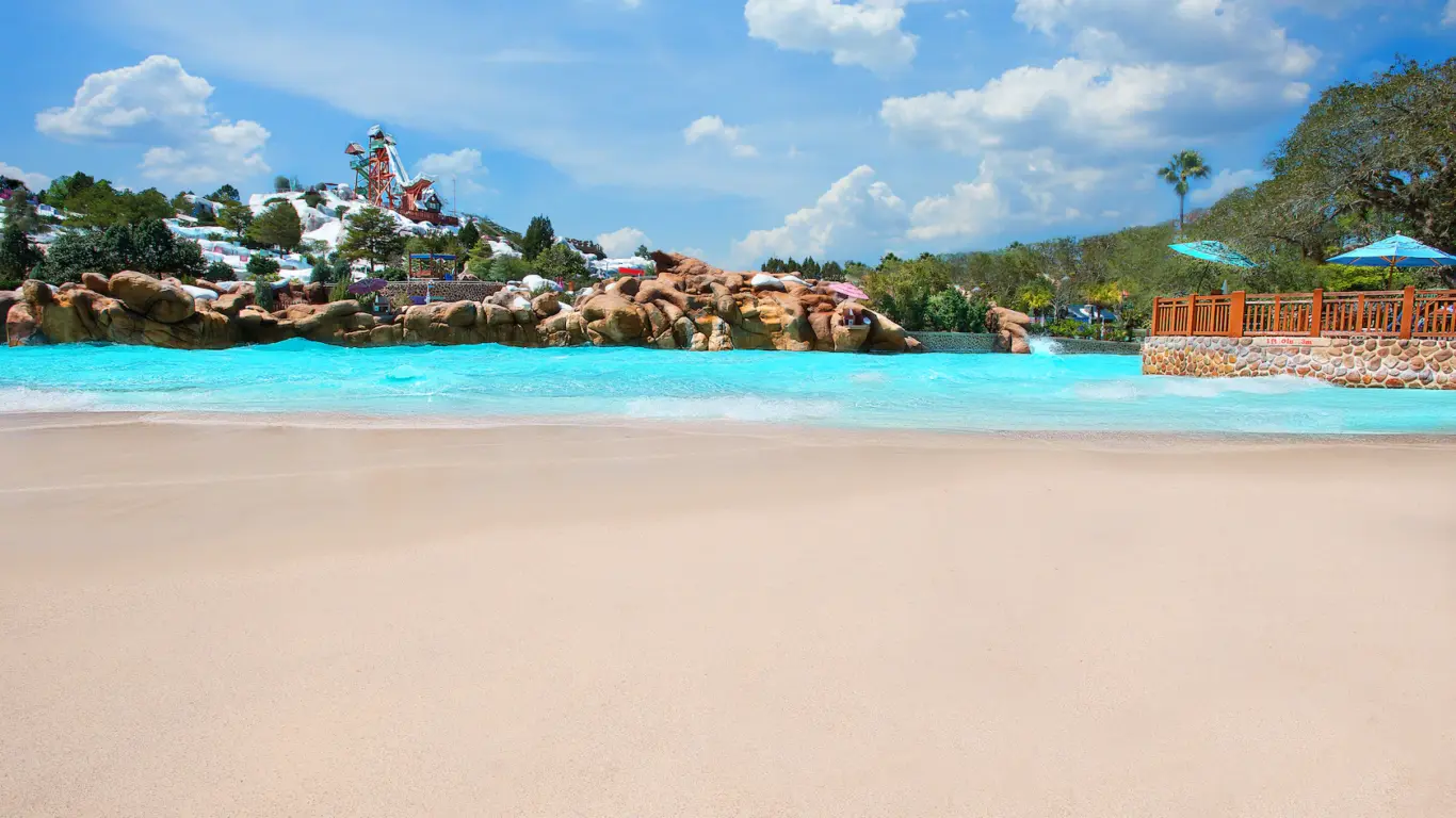 Melt Away Bay no Disney Blizzard Beach
