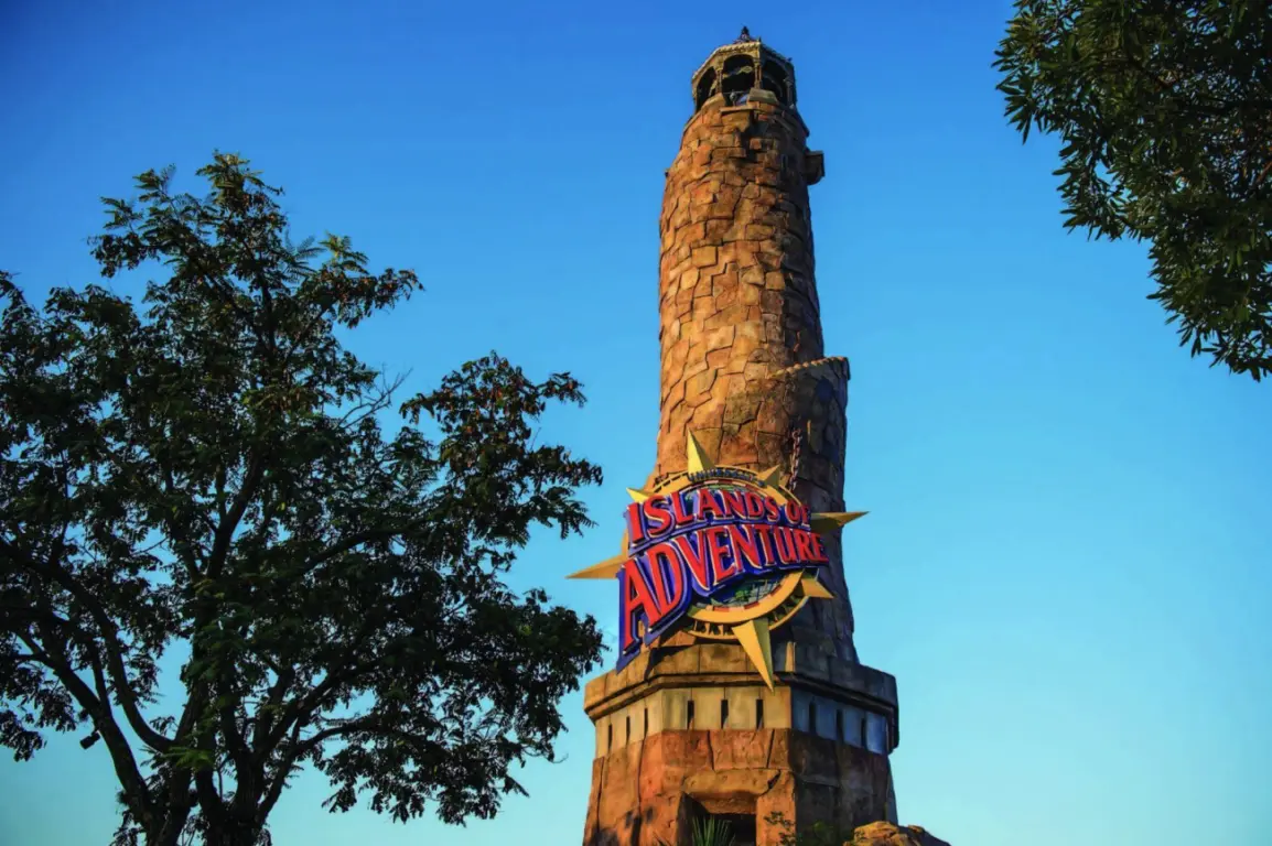 Farol do Islands of Adventure em Orlando