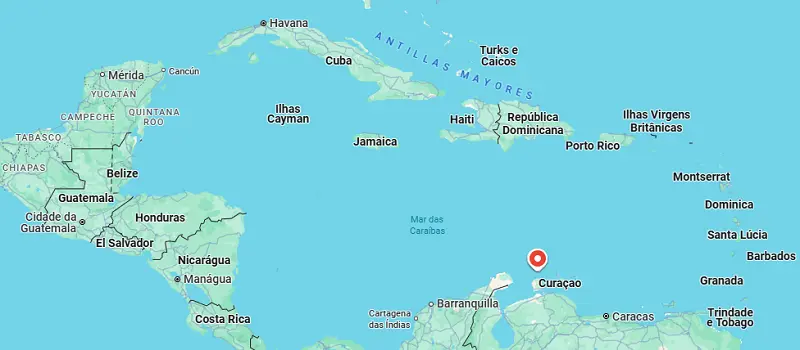 Ilhas ao redor de Aruba