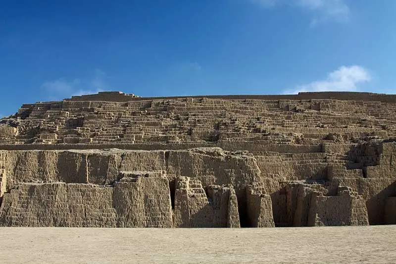 Ruínas pré-incas em Lima