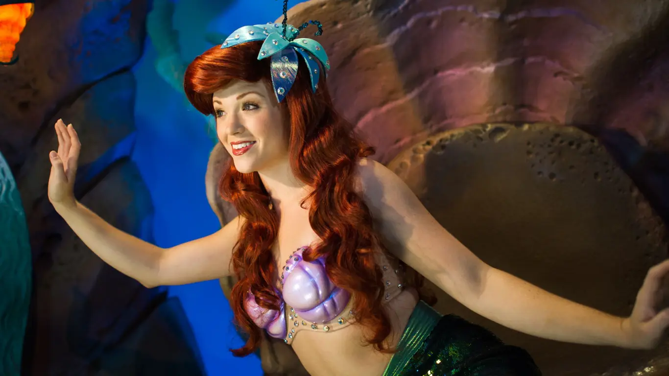 Conheça a Ariel no Disney Magic Kingdom
