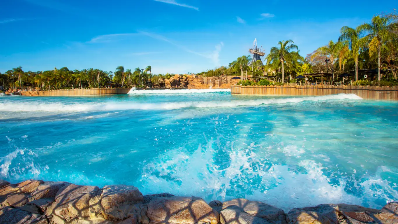 Surfing Pool no Typhoon Lagoon da Disney Orlando