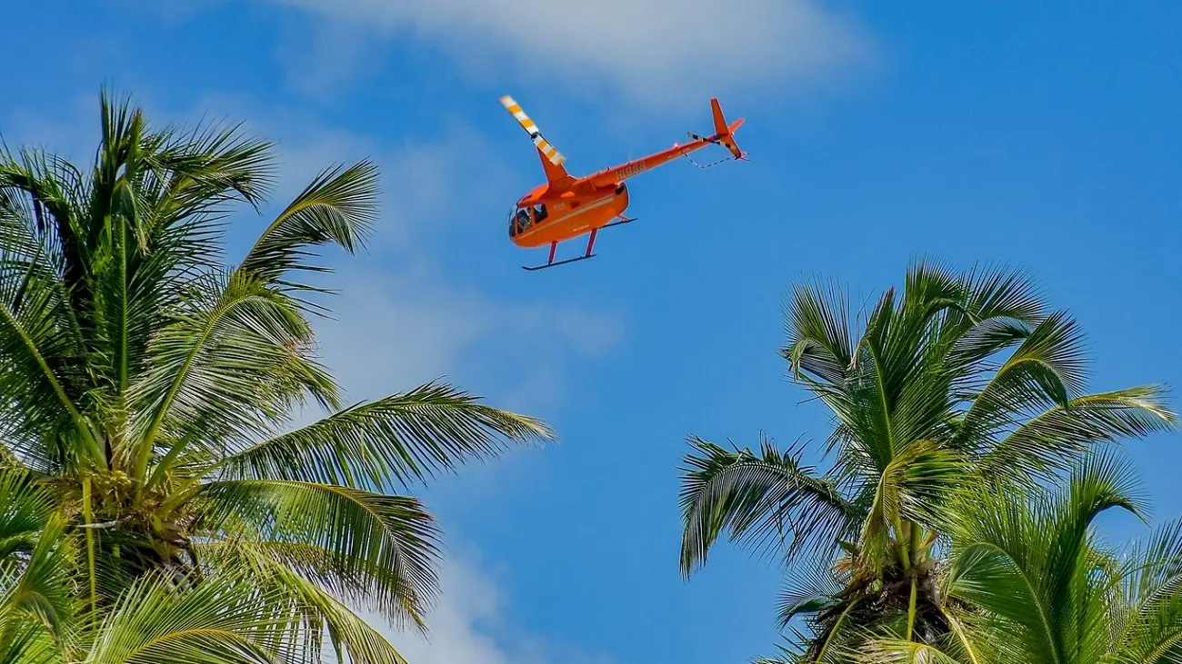 Passeio de helicóptero por Punta Cana