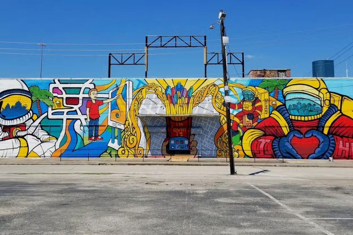 Tour de street art por Houston