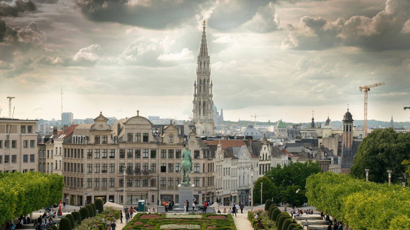 Movimentação em Bruxelas no mês de outubro