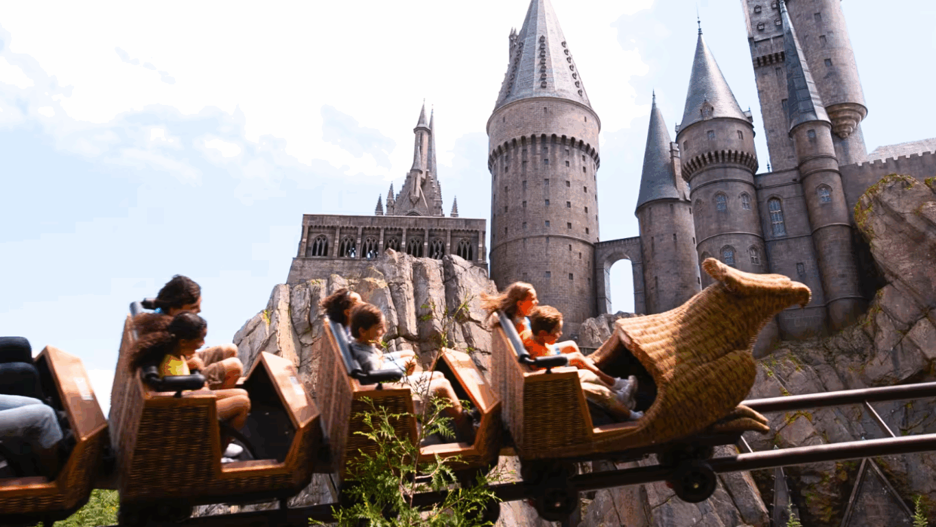 Flight of the Hippogriff no Islands of Adventure