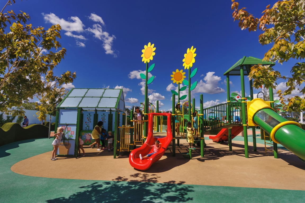 Grandpa Pig's Greenhouse no parque da Peppa Pig Florida Grandpa Pig's Greenhouse no parque da Peppa Pig Florida