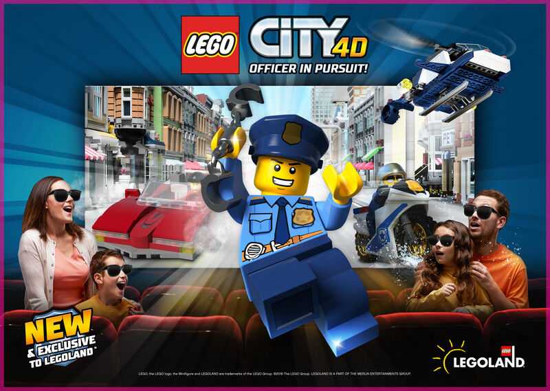 LEGO City 4D - Officer in Pursuit! no Legoland Florida