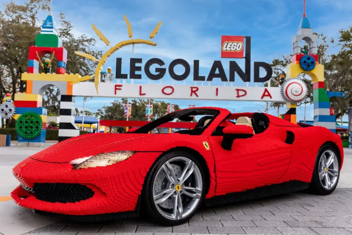 LEGO Ferrari Build & Race! no Legoland Florida
