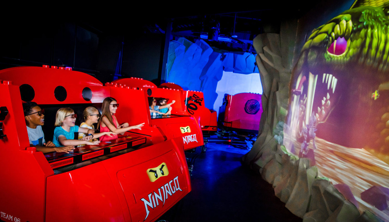 LEGO Ninjago The Ride no Legoland Florida