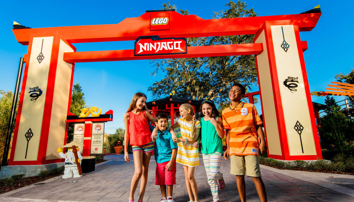 LEGO Ninjago World no Legoland Florida