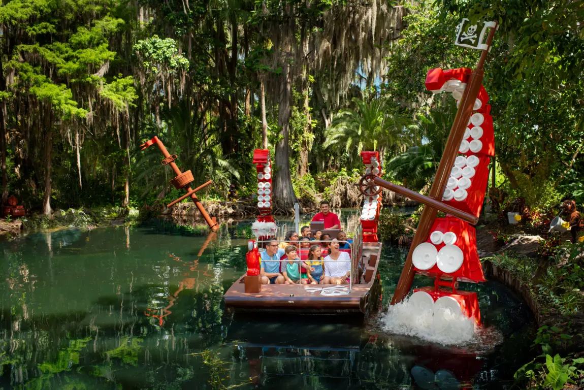 Pirate River Quest no Legoland Florida