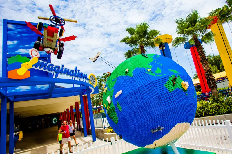 Área Imagination Land no Legoland Florida