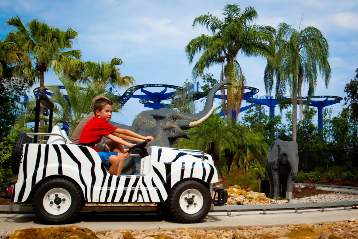 Safari Trek no Legoland Florida