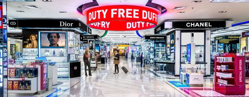 Duty Free no aeroporto