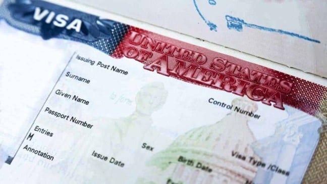 Formulário do visto americano
