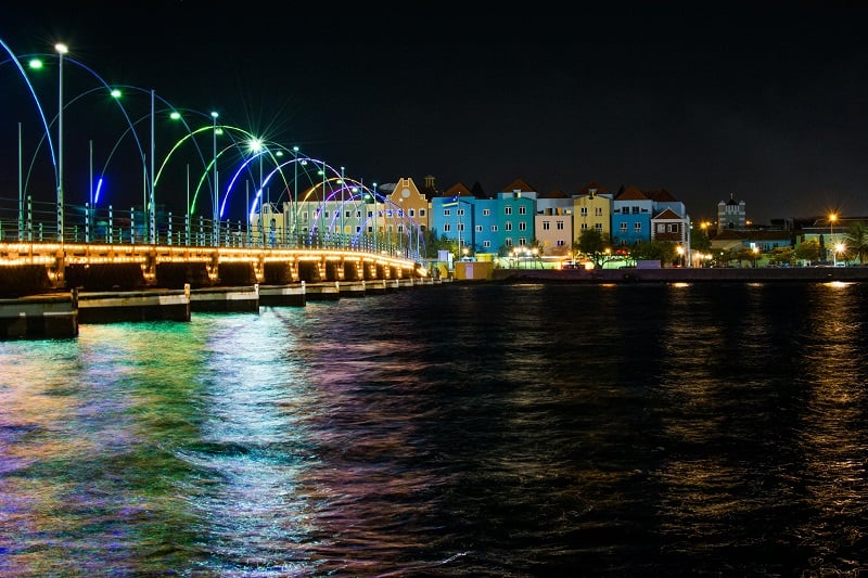 Ponte Rainha Emma em Curaçao
