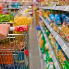 Produtos do supermercado em Orlando