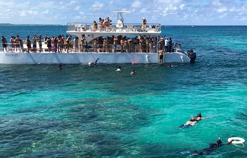 Snorkel no Marinarium em Punta Cana