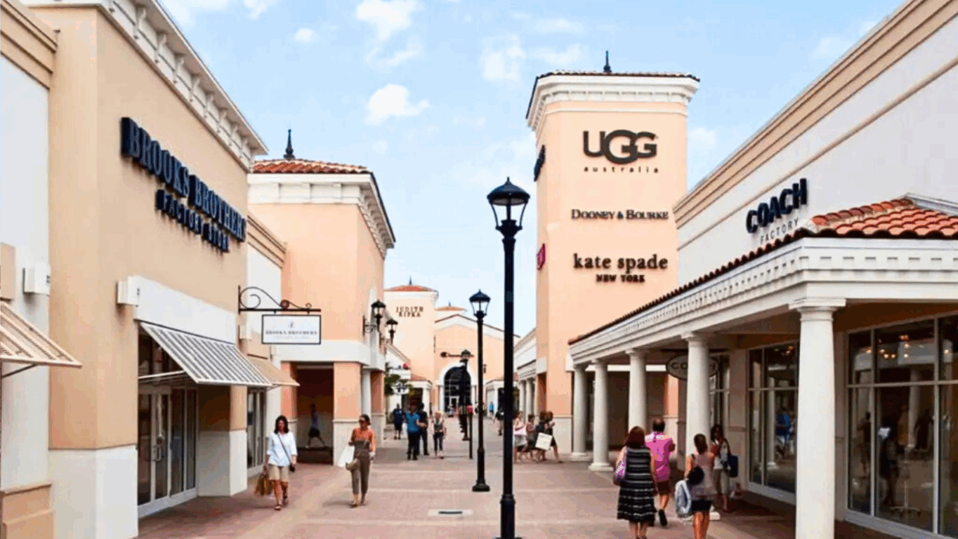 O melhor outlet de Orlando O melhor outlet de Orlando
