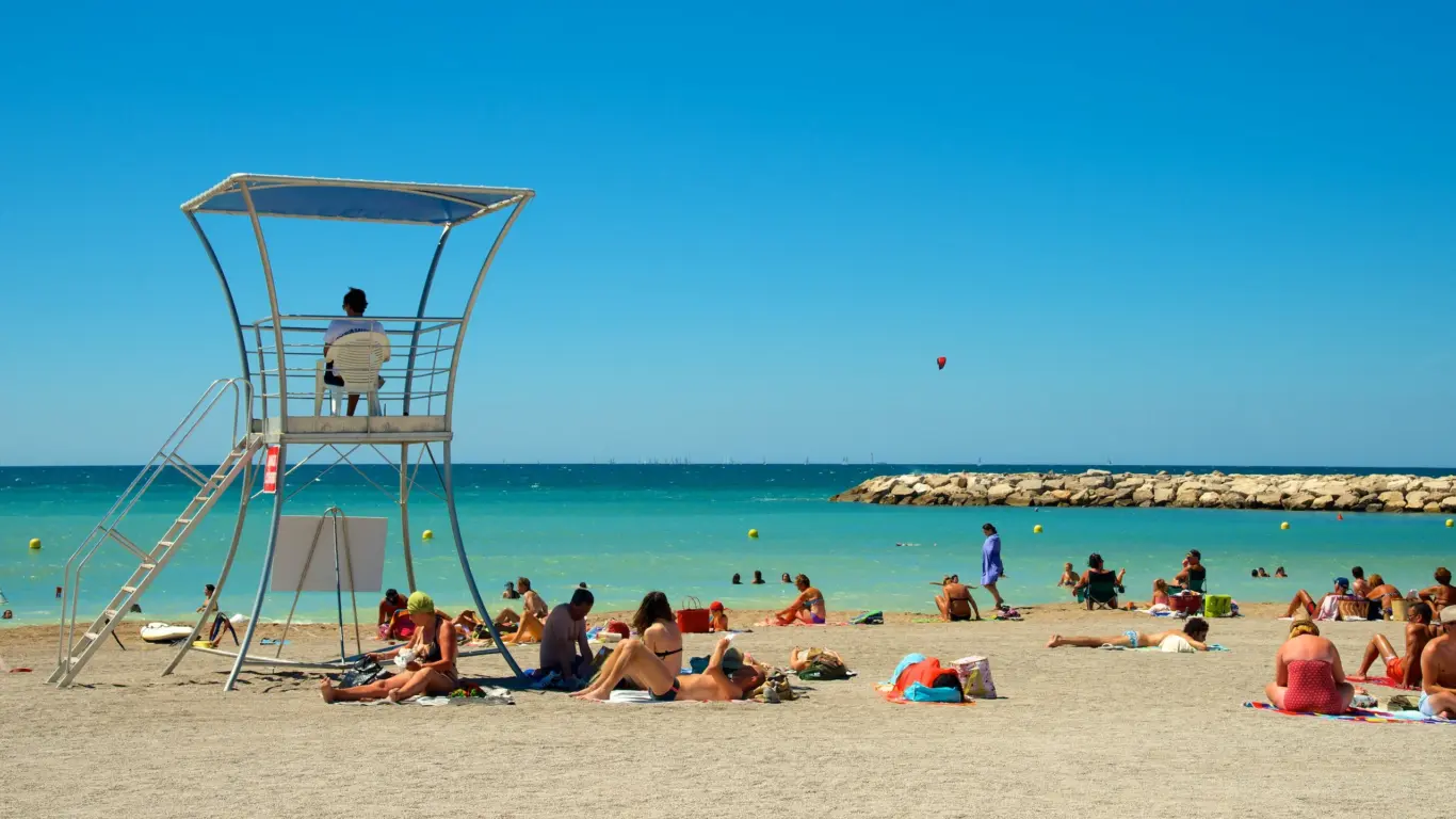Plage du Prado
