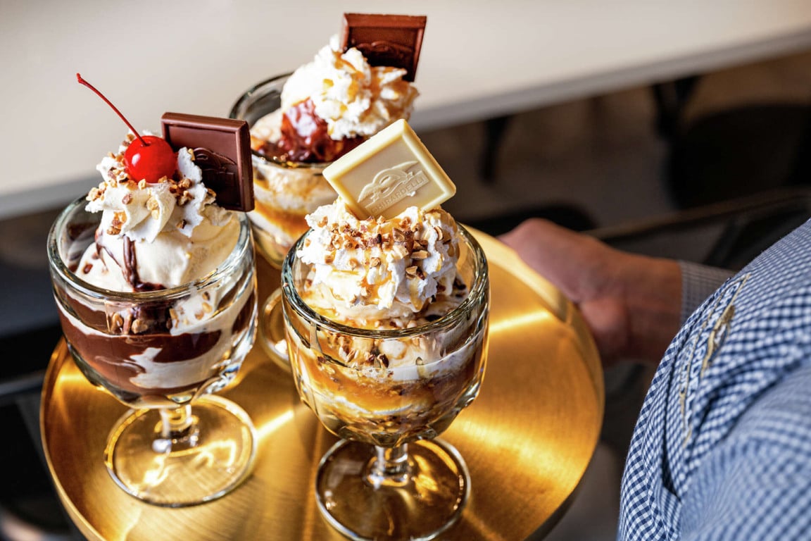 Sundae na Ghirardelli Square