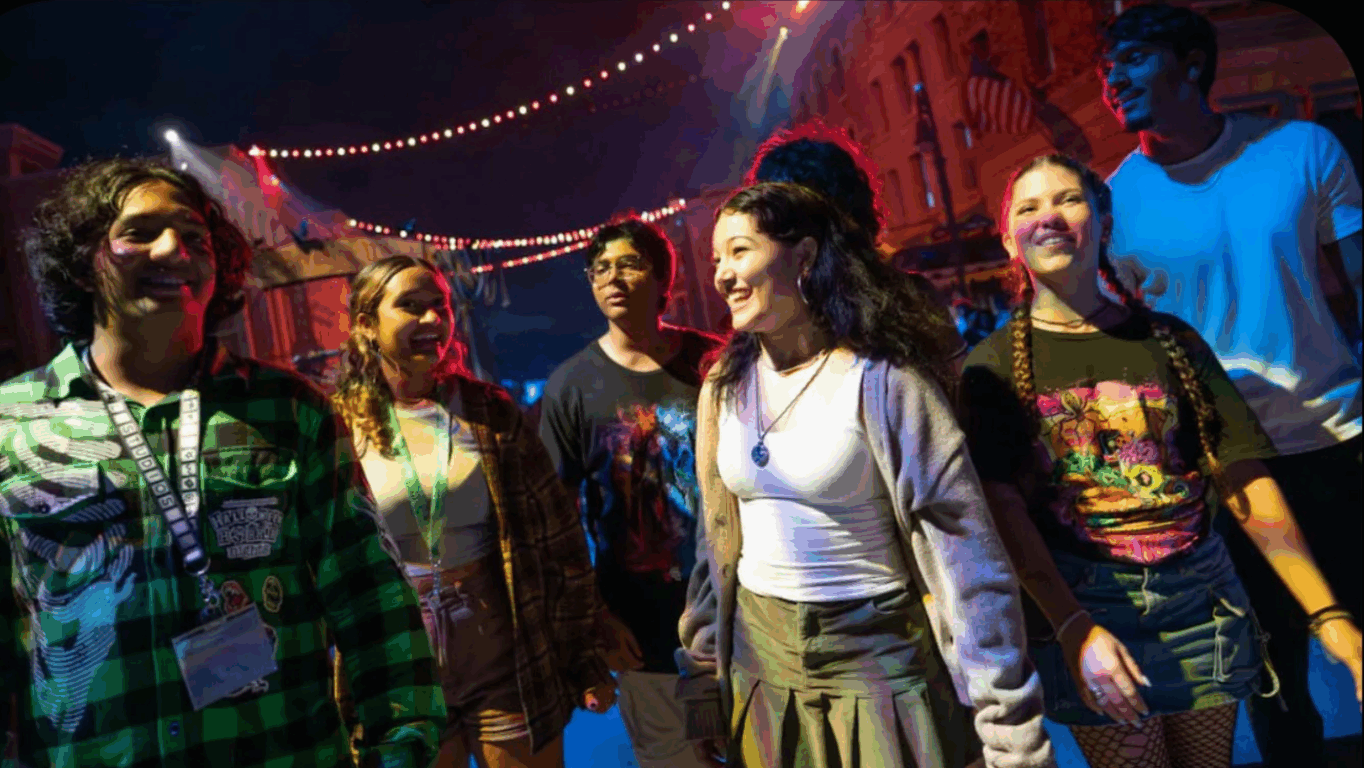Visitantes no Halloween Horror Nights Universal