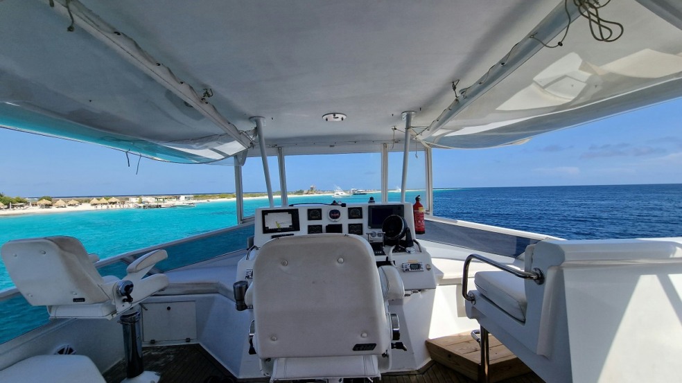 Ingresso da excursão a Klein Curaçao de catamarã