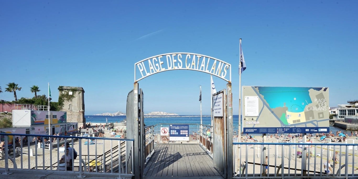 Plage des Catalans