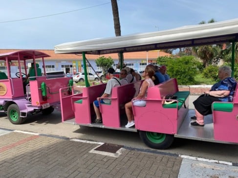 Ingresso para o trem turístico de Willemstad em Curaçao