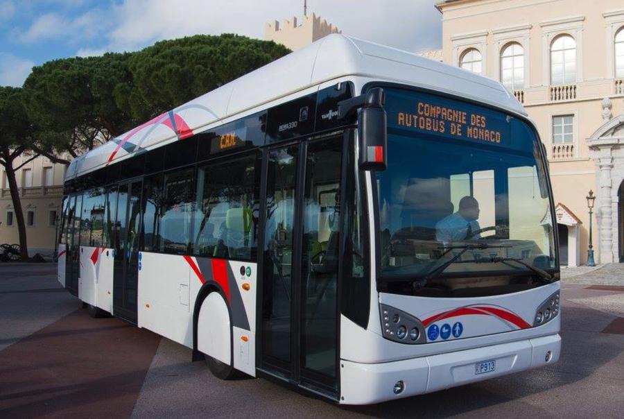 Ônibus em Mônaco