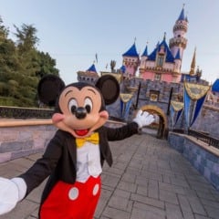 Mickey na Disneyland em Anaheim