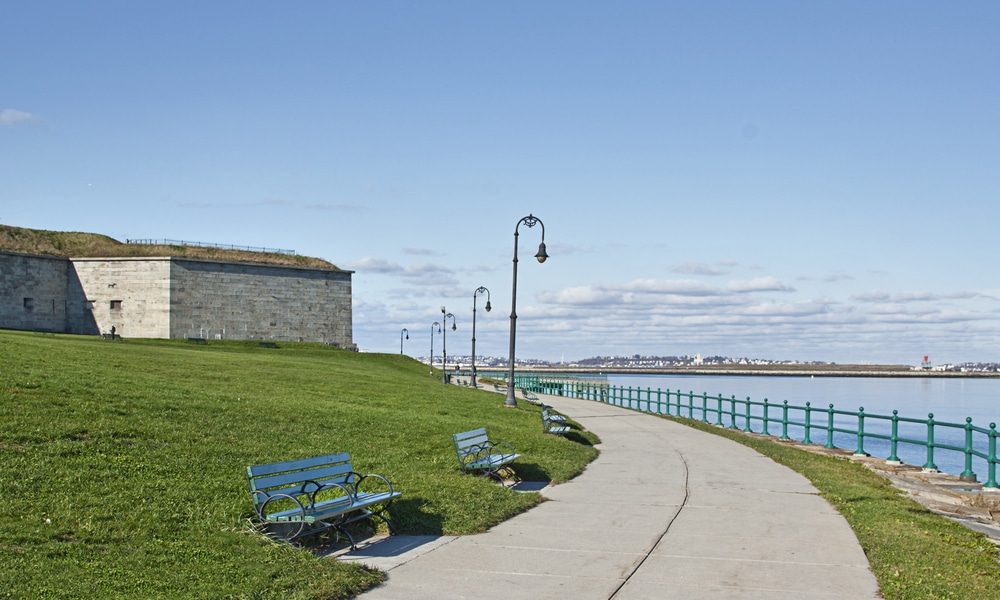Castle Island em Boston