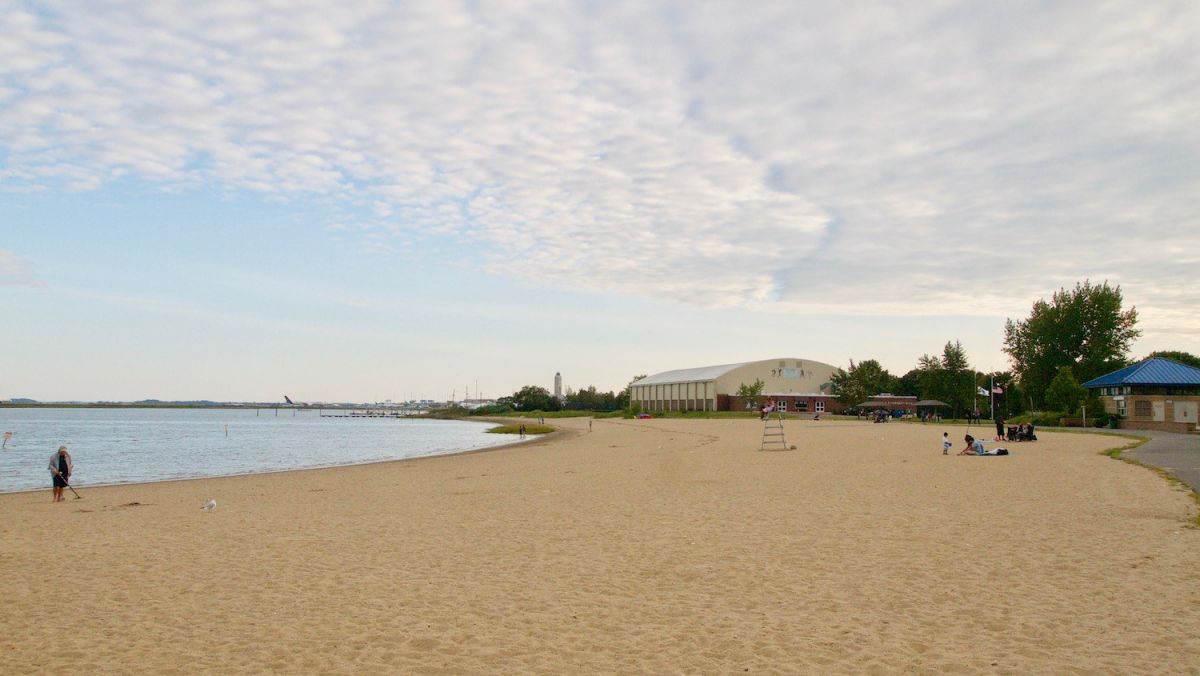 Constitution Beach em Boston