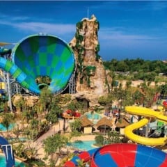 Parque aquático Vana Nava Water Jungle em Hua Hin