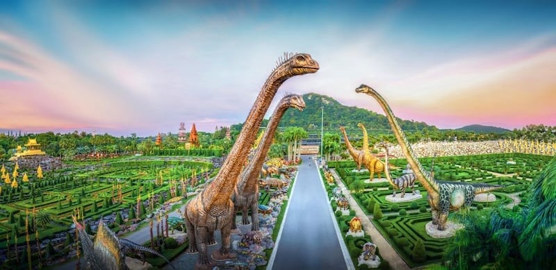 Nong Nooch Tropical Garden em Pattaya: vista