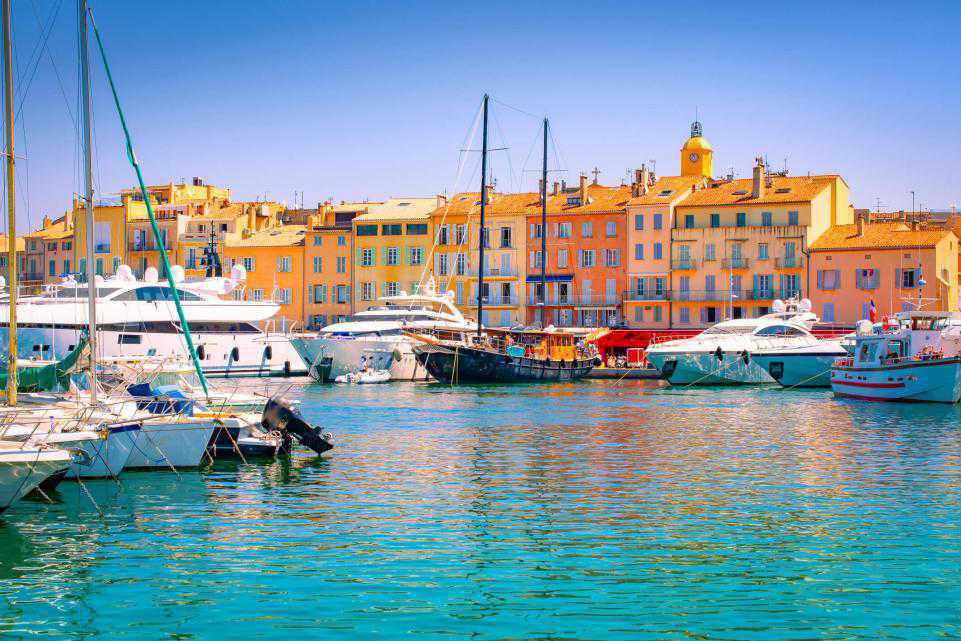 Região portuária de St. Tropez