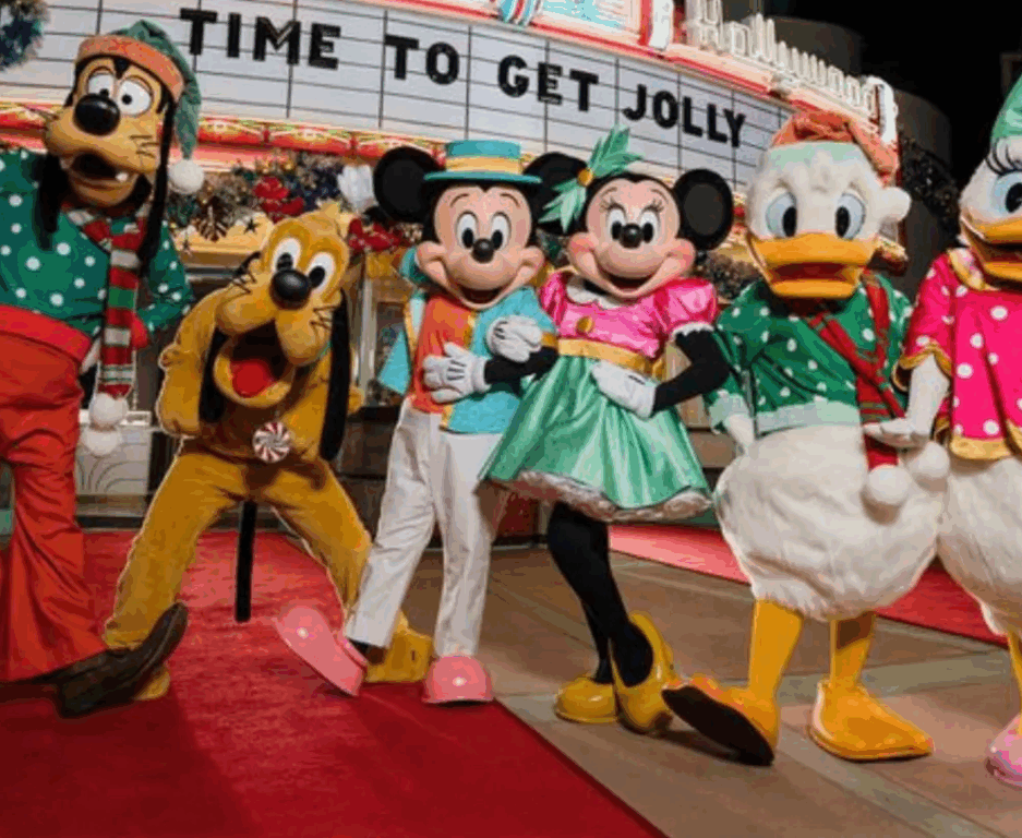 Personagens no Disney Jollywood Nights