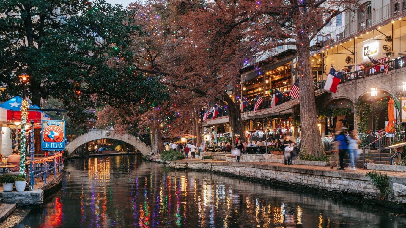 River Walk em San Antonio