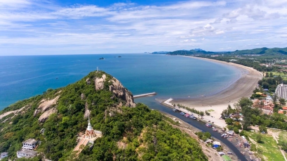 Templo Wat Khao Takiab em Hua Hin